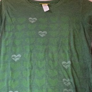 Billabong green T